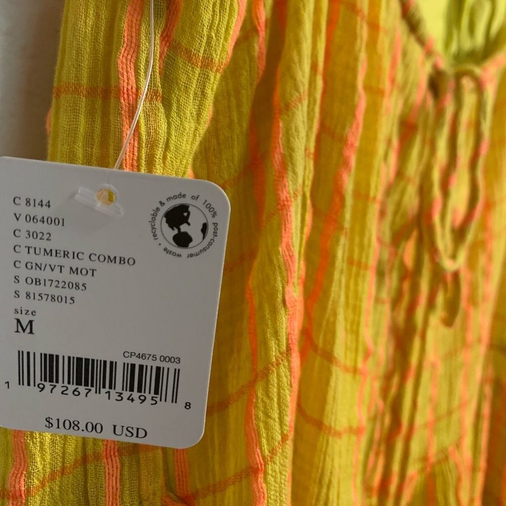 NWT Free People MARIGOLD MAXI DRESS.  SIZE Medium - Picture 5 of 9